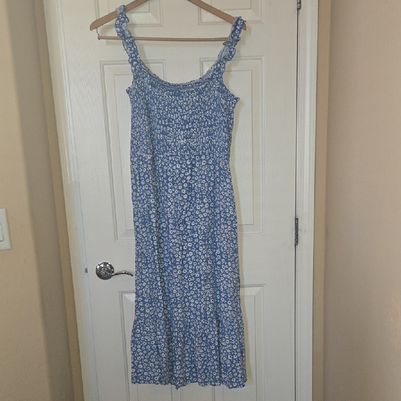 Pinup Fashions Prairiecore Cottagecore BOHO KAWAII VINTAGE Floral Sundress XL - Picture 5 of 10